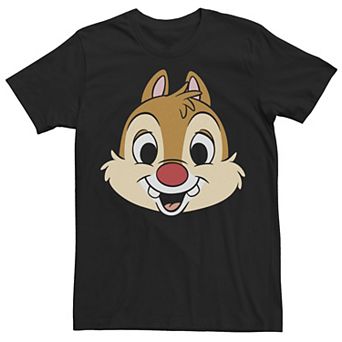 Disney's Chip And Dale Dale Transparent Eyes & Mouth Men's Tee
