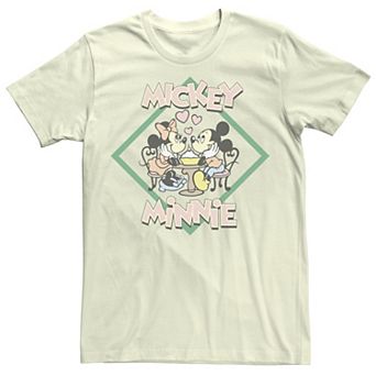 Disney's Mickey & Friends Valentine's Day Mickey & Minnie Men's Tee