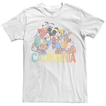 Disney's Mickey & Friends Men's California Group Shot Tee