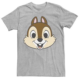 Disney's Chip And Dale Chip With Transparent Cheeks Men's Tee