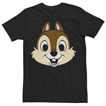Disney's Chip And Dale Chip With Transparent Cheeks Men's Tee