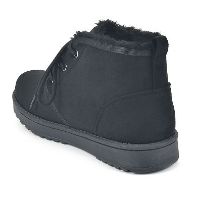 SO® Emmaa Women's Faux-Fur Chukka Boots