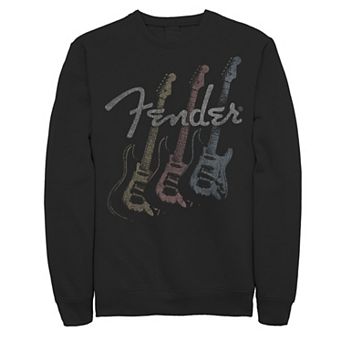 Men's Fender Stacked Guitar Faded Logo Sweatshirt
