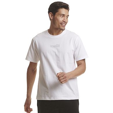 Men's Spalding Split Logo Tee