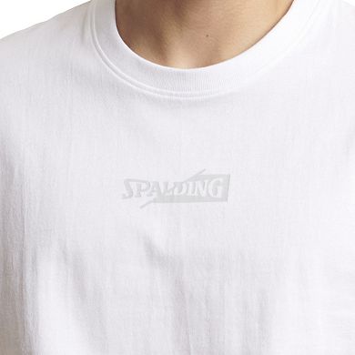 Men's Spalding Split Logo Tee