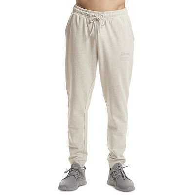Spalding Men's S Gray Jogger Sweatpants With Zipper Pockets