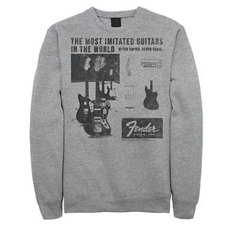 Men's Fender The Most Imitated Guitars In The World Sweatshirt