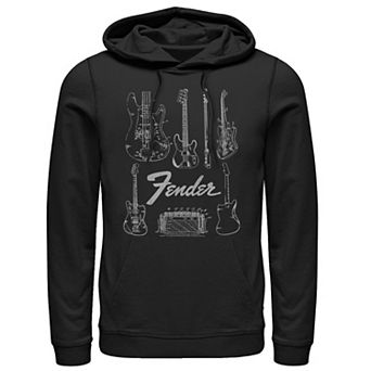 Men's Fender Guitars & Amp Logo Hoodie
