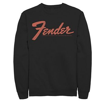 Men's Fender Simple Orange Logo Sweatshirt