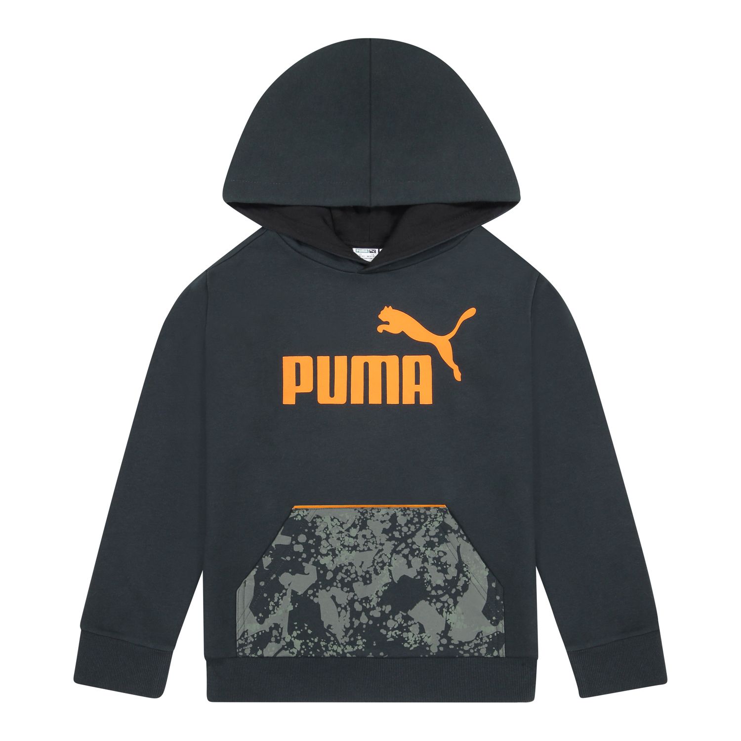 black puma tracksuit junior