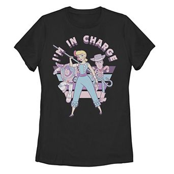 Juniors' Disney / Pixar's Toy Story Little Bo Peep I'm In Charge Graphic Tee