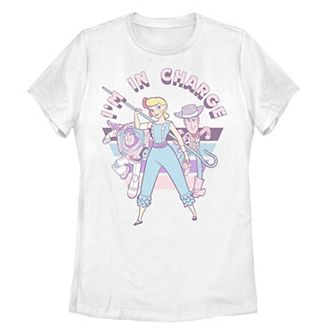Juniors' Disney / Pixar's Toy Story Little Bo Peep I'm In Charge Graphic Tee