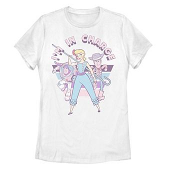 Juniors' Disney / Pixar's Toy Story Little Bo Peep I'm In Charge Graphic Tee