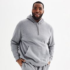 Mens Grey Big Tall Hoodies Sweatshirts Clothing Kohl s