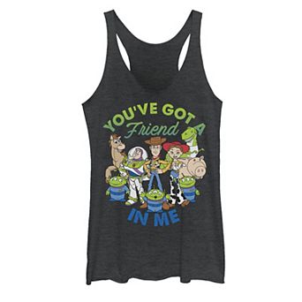Disney / Pixar's Toy Story You've Got A Friend In Me Juniors' Racerback Tank Top