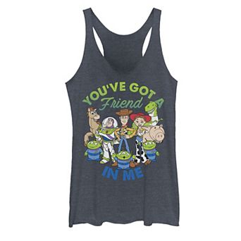 Disney / Pixar's Toy Story You've Got A Friend In Me Juniors' Racerback Tank Top