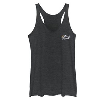 Juniors' Disney Pixar Toy Story Pizza Planet Logo Tank Top