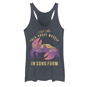 Juniors' Disney's Moana Let Me Talk About Myself In Song Form Tamatoa Graphic Tank Top