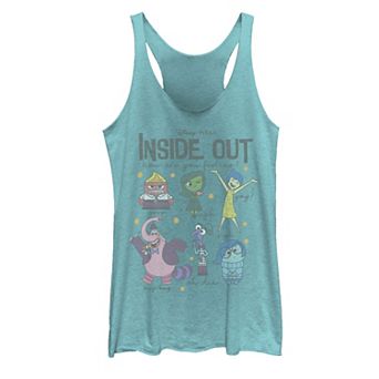 Juniors' Disney / Pixar's Inside Out How Are You Feeling Group Shot Graphic Tank Top