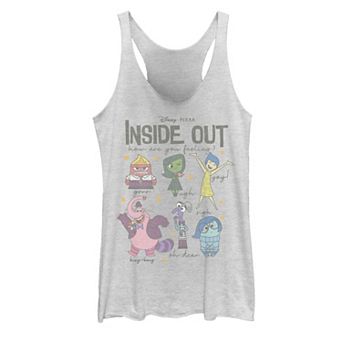 Juniors' Disney / Pixar's Inside Out How Are You Feeling Group Shot Graphic Tank Top