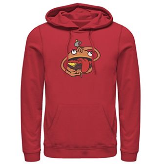 Men's Fortnite Durrr Burger Logo Hoodie