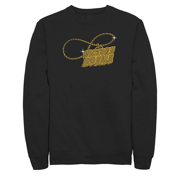 Men's Fortnite Victory Royale Gold Chain Sweatshirt