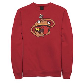 Men's Fortnite Durrr Burger Logo Sweatshirt