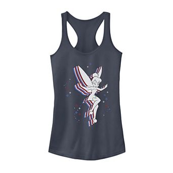 Juniors' Disney's Peter Pan Tinkerbell Graphic Tank Top