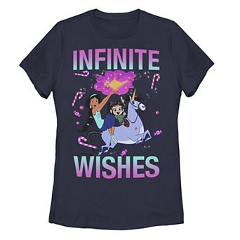Juniors' Disney's Wreck It Ralph 2 Vanellope & Jasmine Graphic Tee