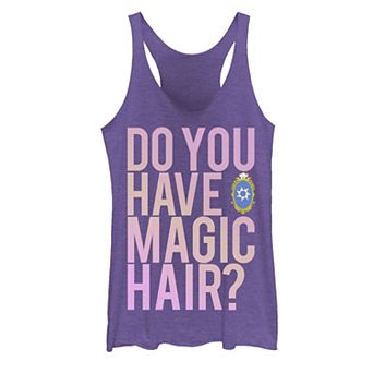Juniors' Disney Princess Magic Hair Graphic Tank Top
