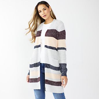 Women's Nine West Car Coat Cardigan