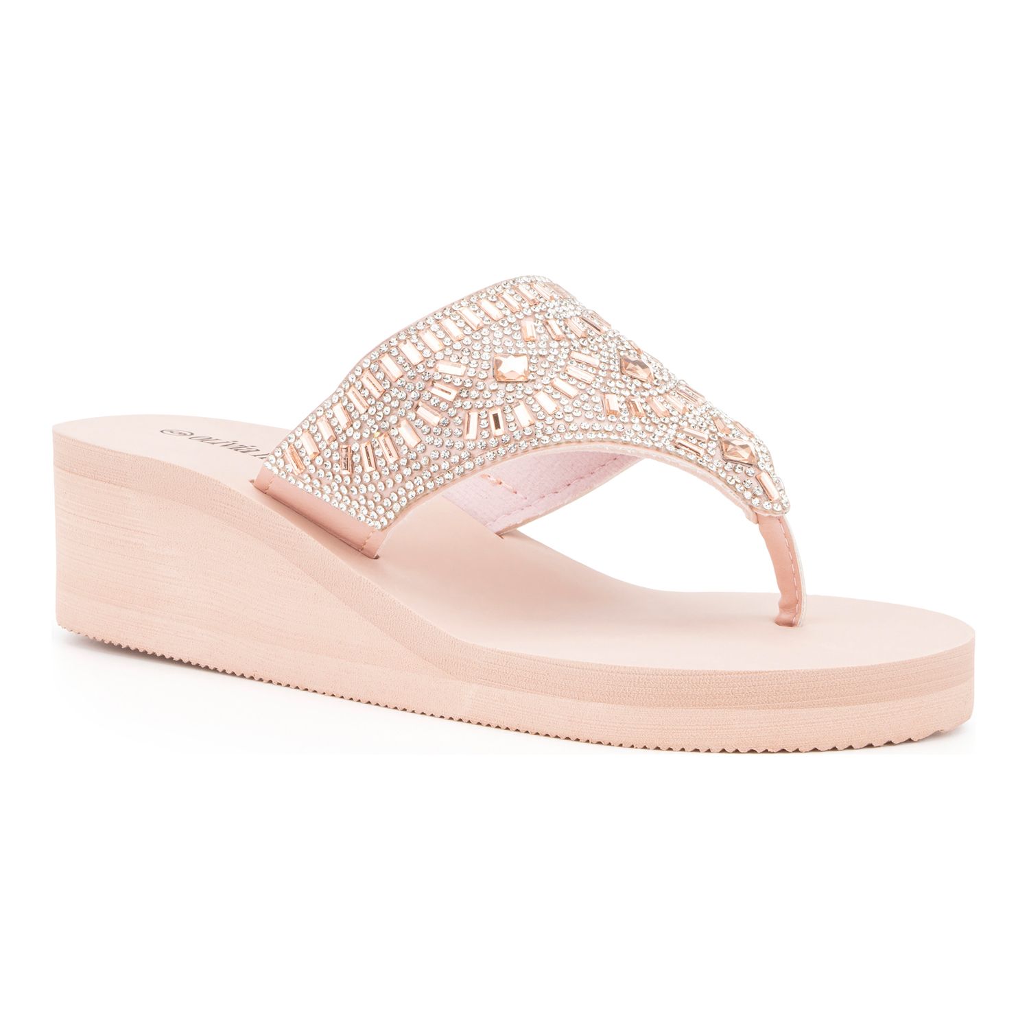 kohls wedge flip flops