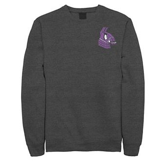 Men's Fortnite Llama Pinata Left Chest Sweatshirt