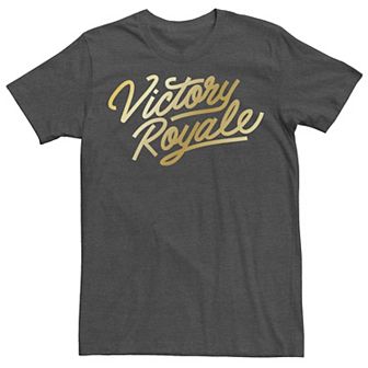 Men's Fortnite Victory Royale Golden Logo Tee