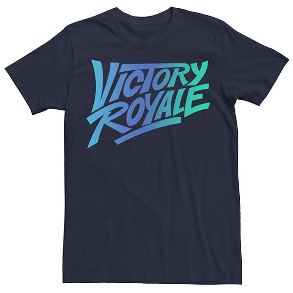 Men S Fortnite Victory Royale Gradient Logo Tee