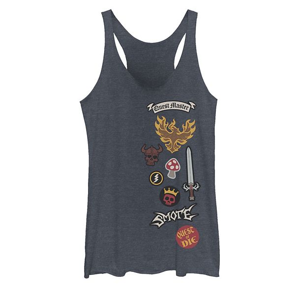 Disney / Pixar's Onward Barley Juniors' Vest Patches Graphic Tank Top