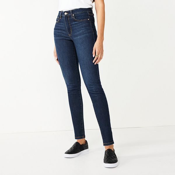 Women's Nine West Slimming Pocket High-Waisted Skinny Jeans