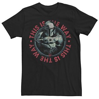 Men's Star Wars: The Mandalorian Child This Is The Way Circle Up Tee