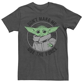Men's Star Wars: The Mandalorian Child Don't Make Me Use The Force Tee