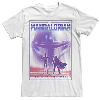 Men's Star Wars: The Mandalorian & IG-11 This Is The Way Poster Tee