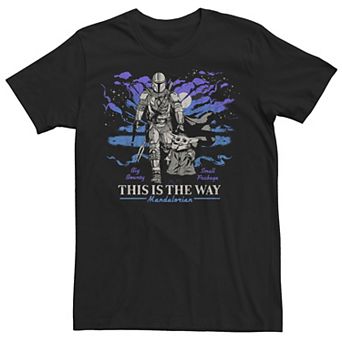 Men's Star Wars: The Mandalorian & Child Big Bounty Small Package Tee