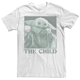 Men's Star Wars The Child Monochrome Tee