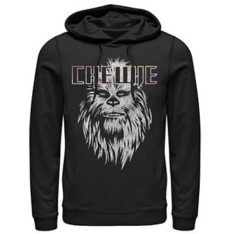 Men's Star Wars Chewie Neon Logo Hoodie