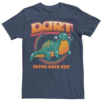Men's Stranger Things Dart Cartoon Super Cute Pet Tee