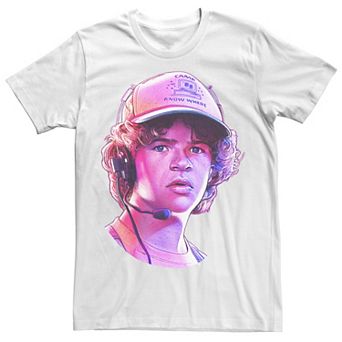 Men's Stranger Things Dusty Large Rose Tone Portrait Tee