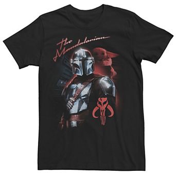 Men's Star Wars: The Mandalorian Retro Faded Glow Tee