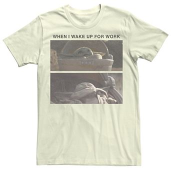Men's Star Wars Child Work Meme Tee