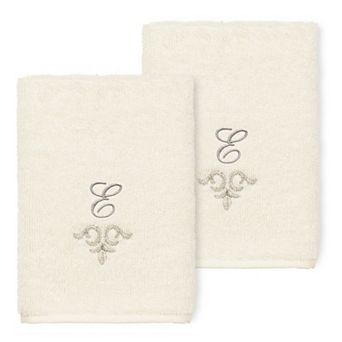 Linum Home Textiles Turkish Cotton Monica Embellished Washcloth Set