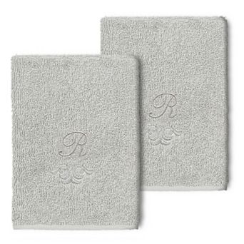 Linum Home Textiles Turkish Cotton Monica 2 pc Embellished Washcloth Set