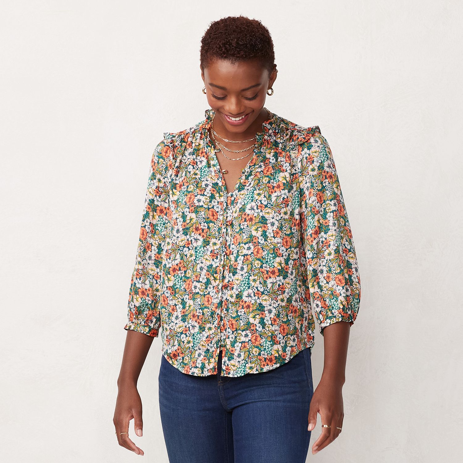 lauren conrad blouses at kohl's